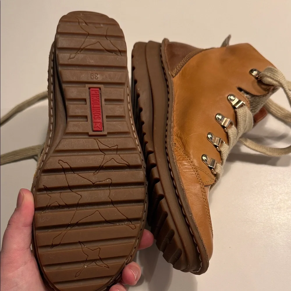 PIKOLINOS Tan Platform Shoes - Picture 6 of 6